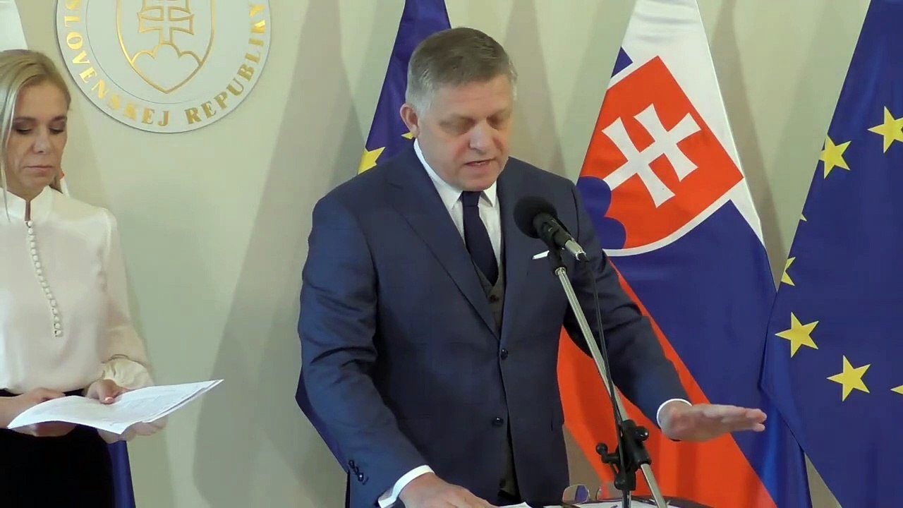 ZÁZNAM: Premiér: Návrh úplne zastaviť dodávky energií z Ruska je neakceptovateľný