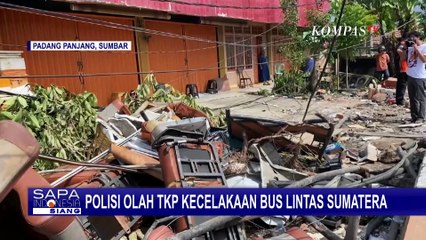 Polisi Selidiki Kecelakaan Bus di Lintas Sumatera, Diduga Rem Bus Bermasalah