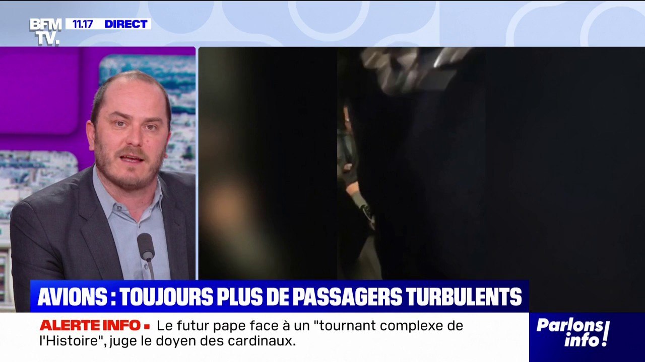 Le nombre de vidéos de passagers turbulents dans les avions se multiplient sur les réseaux sociaux
