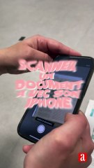 Comment Scanner un Document avec votre iPhone sans Application 📱