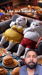Mota moti billon ka joda #trending #popular #aianimation #popularshorts #trendingshorts #viral