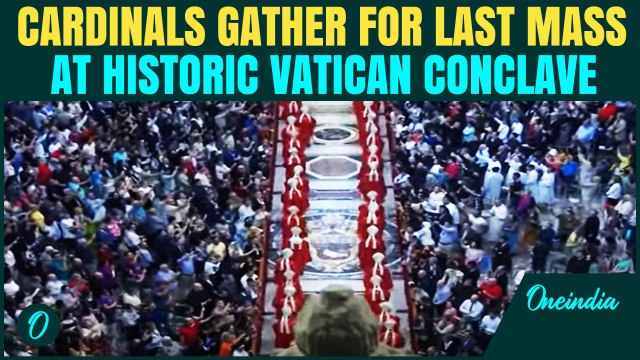 Cardinals From Around the World Gather for Final Mass Before Historic Conclave to Choose New Pope