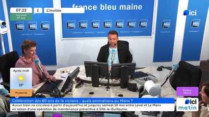 La fête populaire au Mans 80 ans après la fin de la seconde Guerre Mondiale