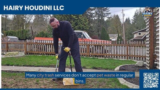 Pet Waste Haul Away Service - Hairy Houdini LLC - Carnation, WA - (425) 202-5189