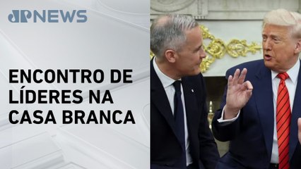 Carney diz a Trump que Canadá não está à venda
