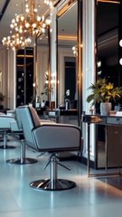 Salon Interior Design in Dubai by Nits Decor