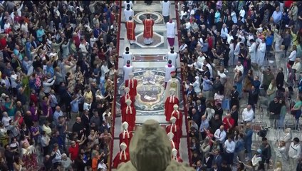 Cardinals arrive to celebrate special Vatican mass ahead of conclave