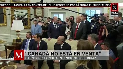 Canadá no se vende Mark Carney enfrenta a Trump por sus declaraciones