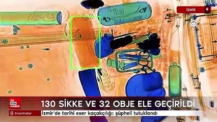 İzmir'de tarihi eser kaçakçılığı: şüpheli tutuklandı