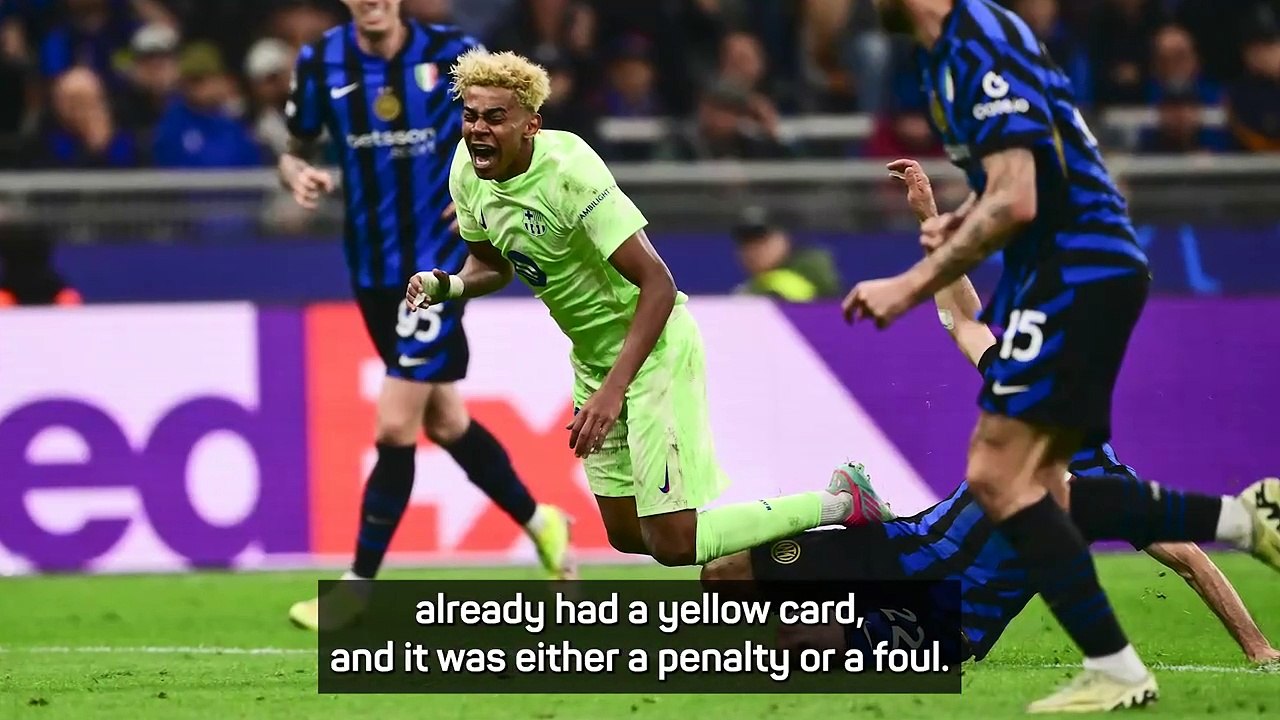 Barcelona stars fume at referee after Champions League elimination