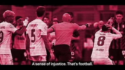 Barcelona stars fume at referee after Champions League elimination