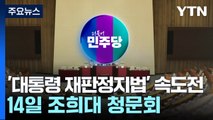 '대통령 재판정지법' 속도전...14일 조희대 청문회 / YTN