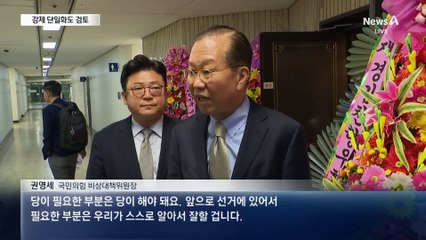 국민의힘 ‘강제 단일화’ 돌입 검토