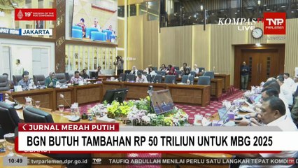 Realisasi Anggaran MBG Baru 3,36 Persen, BGN Minta Suntikan Dana Tambahan Rp50 T