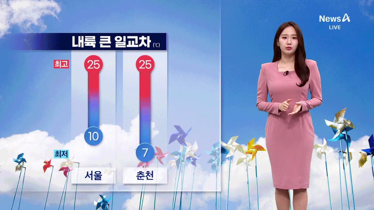 [날씨]‘서울 25도’ 초여름 더위