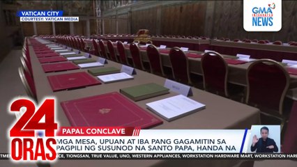 1 AM (PHL Time) posibleng maglabas ng usok para malaman kung may Santo Papa na | 24 Oras