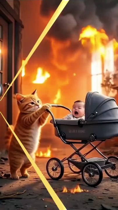 Brave Cat Rescues Kid From Fire – A Tale of Love & Loyalty