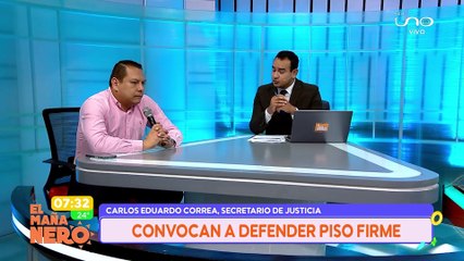 SCZ: SECRETARIO DE JUSTICIA CUESTIONA DECISIÓN SOBRE PISO FIRME