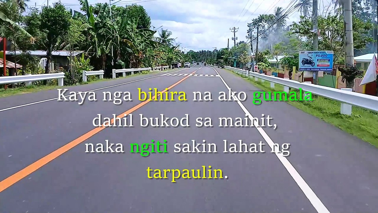 Kaya nga bihira na ako gumala dahil bukod mainit, naka ngiti sakin lahat ng tarpaulin.😁😅