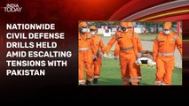 India conducts nationwide civil defence drills amid rising tensions with Pakistan