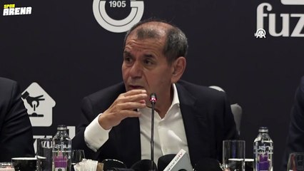 Galatasaray Başkanı Dursun Özbek'ten Osimhen ve transfer açıklaması