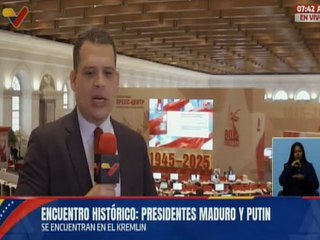 Presidente Nicolás Maduro llega al Gran Palacio del Kremlin en Moscú, Rusia