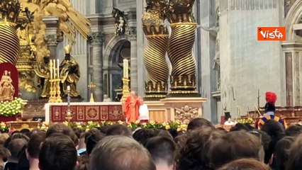 Conclave, Monsignor Re: "Cardinali voteranno la persona giusta sotto l'immagine di Cristo Giudice"