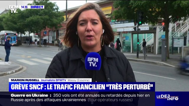 Grève SNCF: le trafic toujours très fortement perturbé sur les trains en Ile-de-France