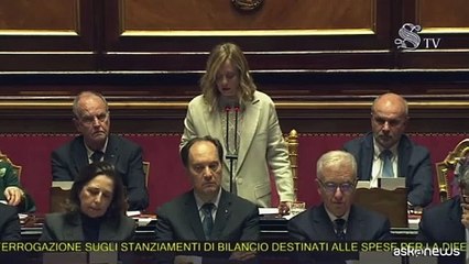Nato, Meloni: Italia raggiungerà target 2% nel 2025
