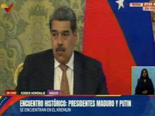 Pdte. Nicolás Maduro: Es un buen momento para un salto de cooperación integral