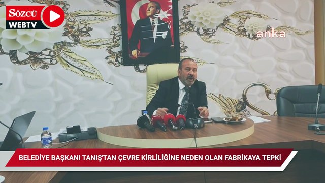 MHP'li Gümüşhane Arzularkabaköy Belediye Başkanı Tanış'tan çevre kirliliğine neden olan fabrikaya tepki