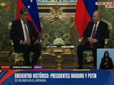 Pdte. Nicolás Maduro: La amistad con Rusia se construyó desde la llegada de Chávez y sigue sólida
