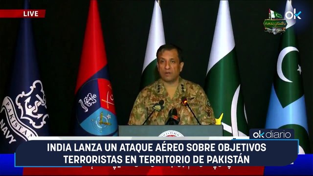 India lanza un ataque aéreo sobre objetivos terroristas en territorio de Pakistán