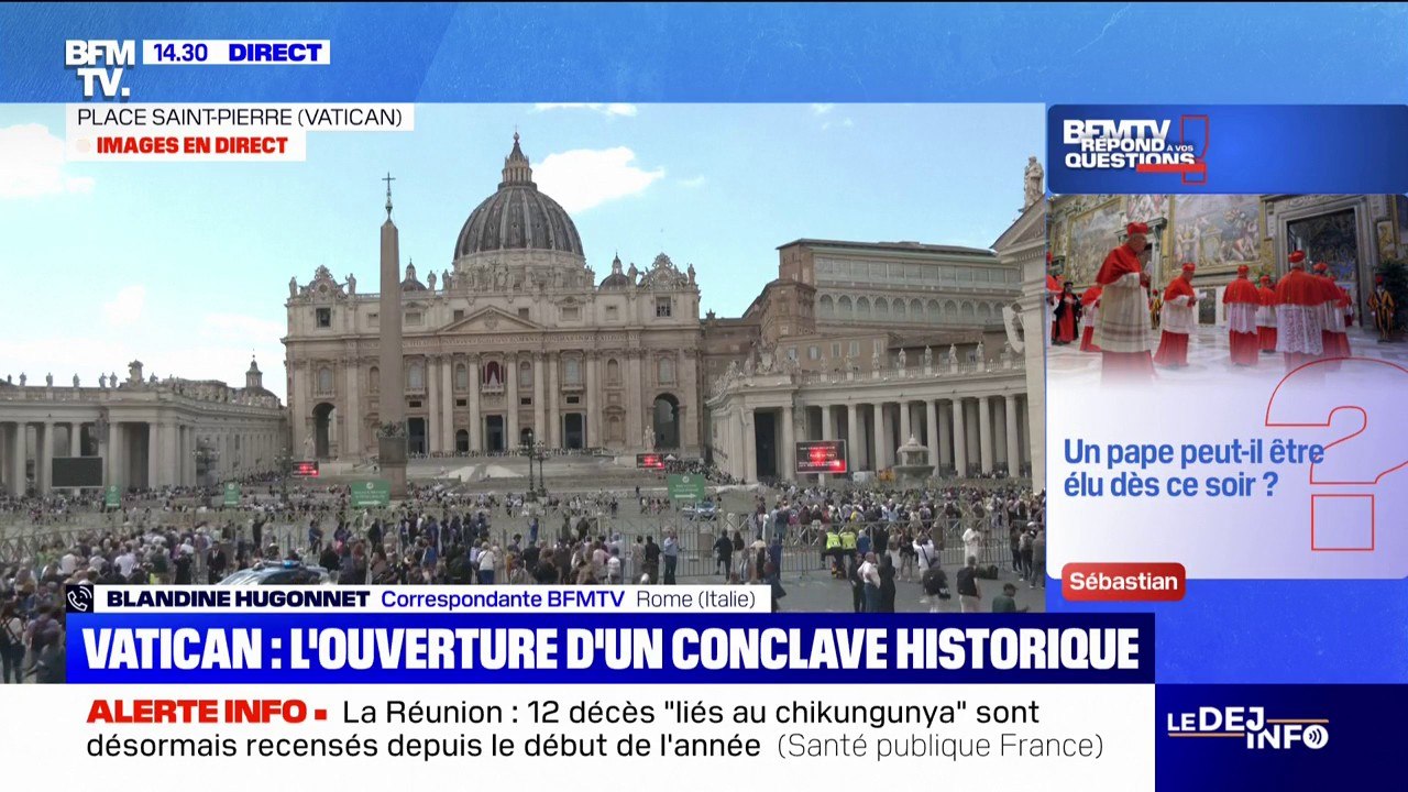 Un pape peut-il être élu dès ce soir? BFMTV répond à vos questions