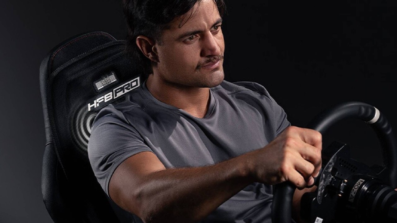 Für Renn- und Flugsimulatoren: Stuhlauflage mit haptischem Feedback vorgestellt