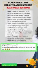 cara mengetahui karakter seseorang agar kita tidak salah pilih teman