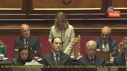 Meloni: Tema violenza contro donne caro a Governo, la contrastiamo con azione di sistema
