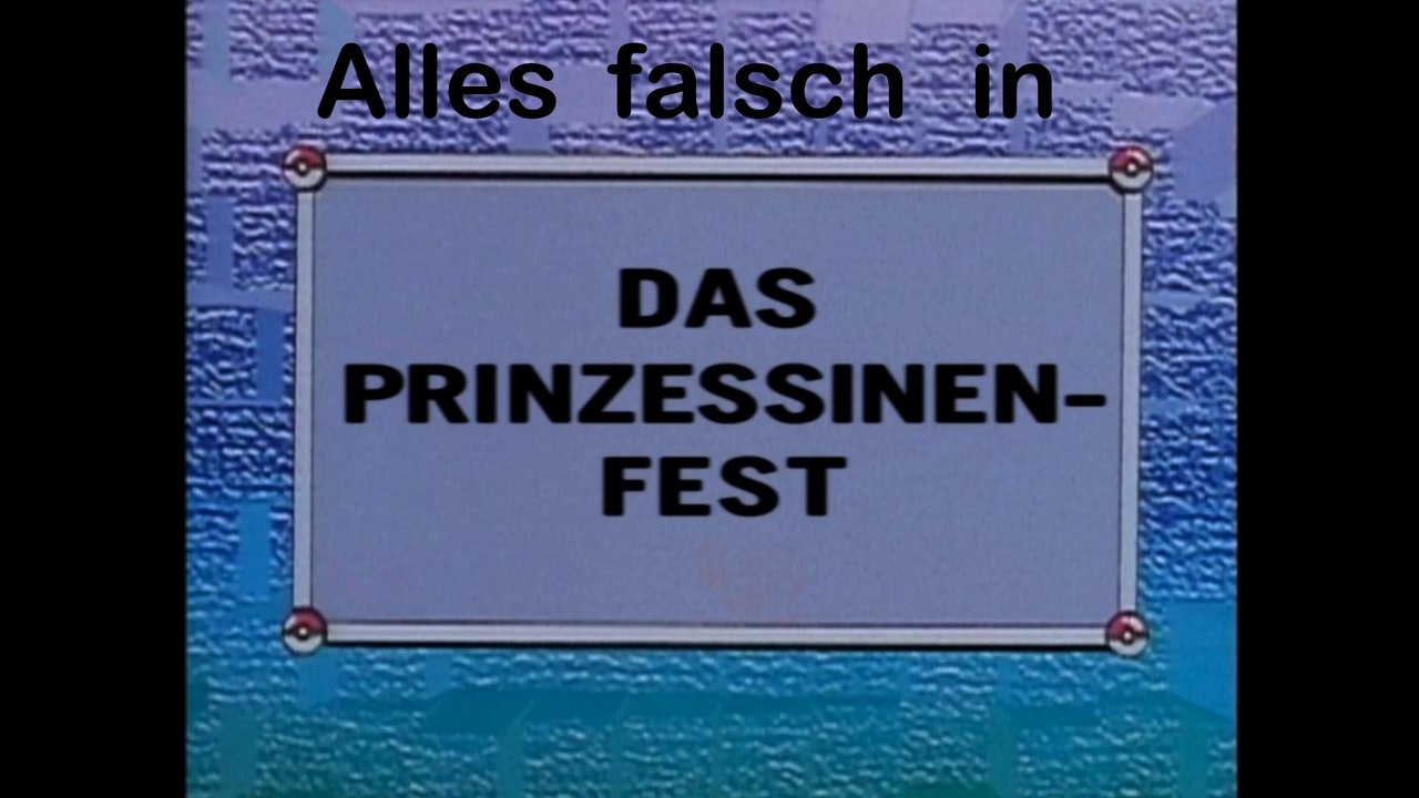Alles Falsch in Pokémon: Episode 46 (Das Prinzessinnenfest)