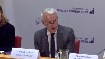 « Je ne dis pas que c’est la concorde non plus », réagit Patrick Martin