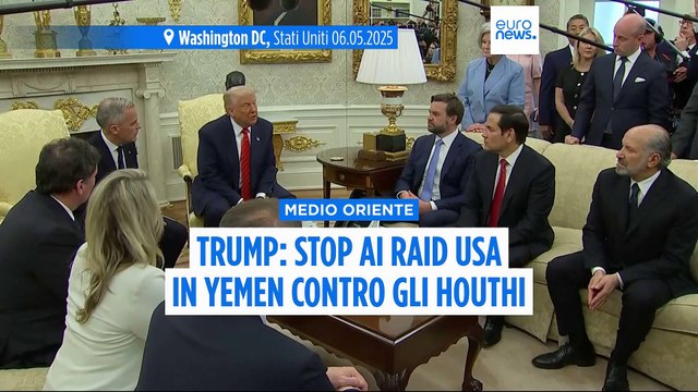 Trump annuncia la fine degli attacchi agli Houthi nello Yemen: Hanno smesso di combattere