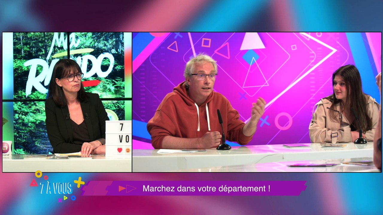 Retrouvez "7 à vous" avec Catherine Garnier et ses chroniqueurs pour les bons plans "sorties" ligériens et des sujets qui parlent de vous ! cette semaine on vous invite à marcher dans notre département avec la FFRandonnée Pédestre de la Loire.