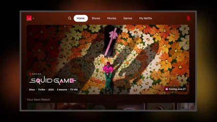 Bande-annonce pour la plateforme Netflix