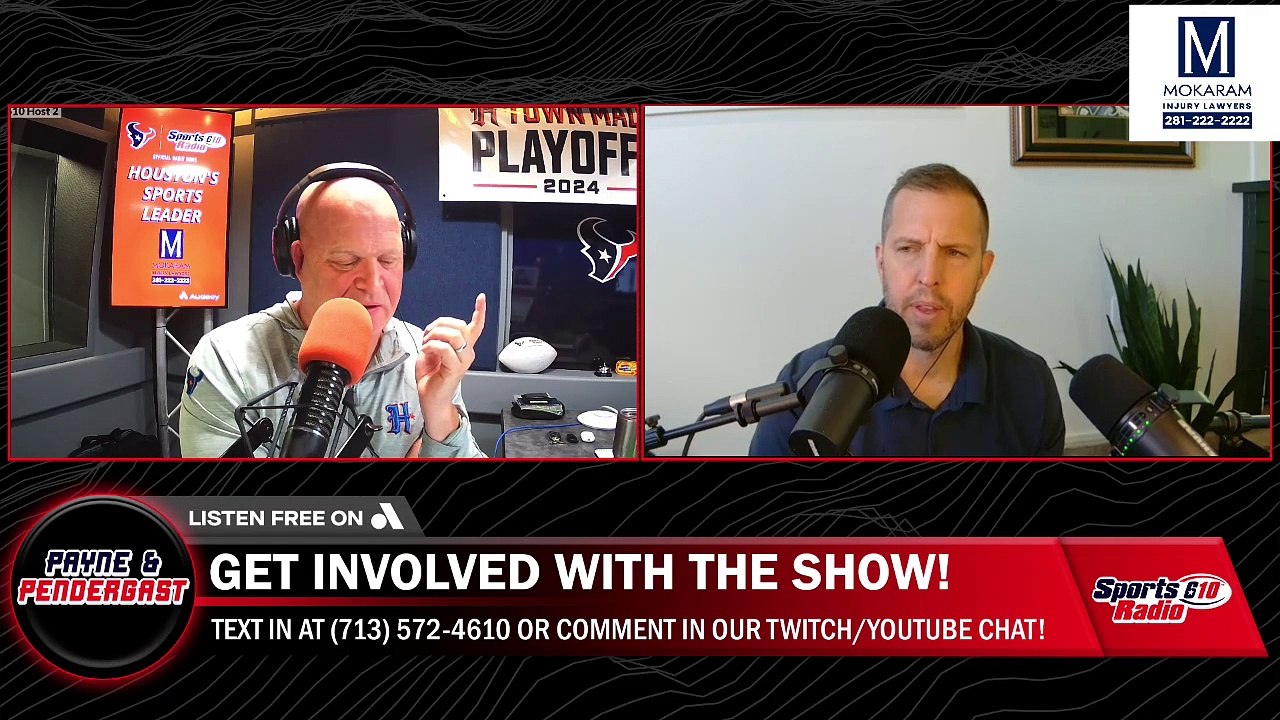 Texans GM Nick Caserio joins Payne & Pendergast