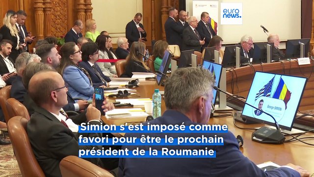 Je suis un euro-réaliste , assure le vainqueur du 1ᵉʳ tour de la présidentielle roumaine, George Simion, sur euronews