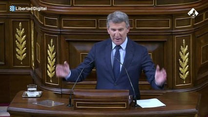 El repaso de Feijóo a Sánchez: "El único que recibió con alivio el apagón fue su hermano"