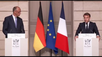 Nuovo slancio franco-tedesco, Macron e Merz: Nostra azione per Europa