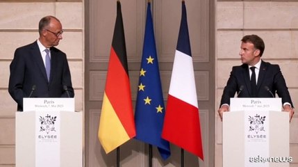 Nuovo slancio franco-tedesco, Macron e Merz: Nostra azione per Europa