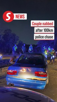 Couple nabbed after 100km drug-fuelled police chase in Johor