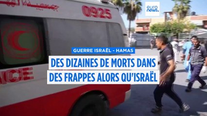 Au moins 59 personnes tuées dans des frappes à Gaza, alors qu'Israël s'apprête à intensifier son offensive