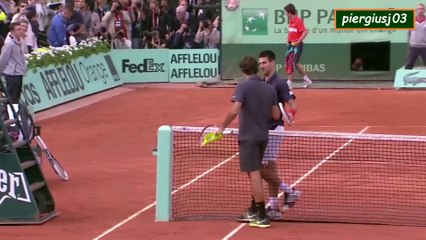 Djokovic VS Federer Roland Garros 2012 SF Extended Highlights